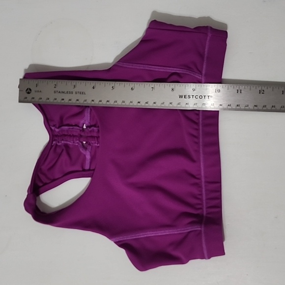 Freely Athletic Bra Girls Medium Purple - Picture 7 of 7